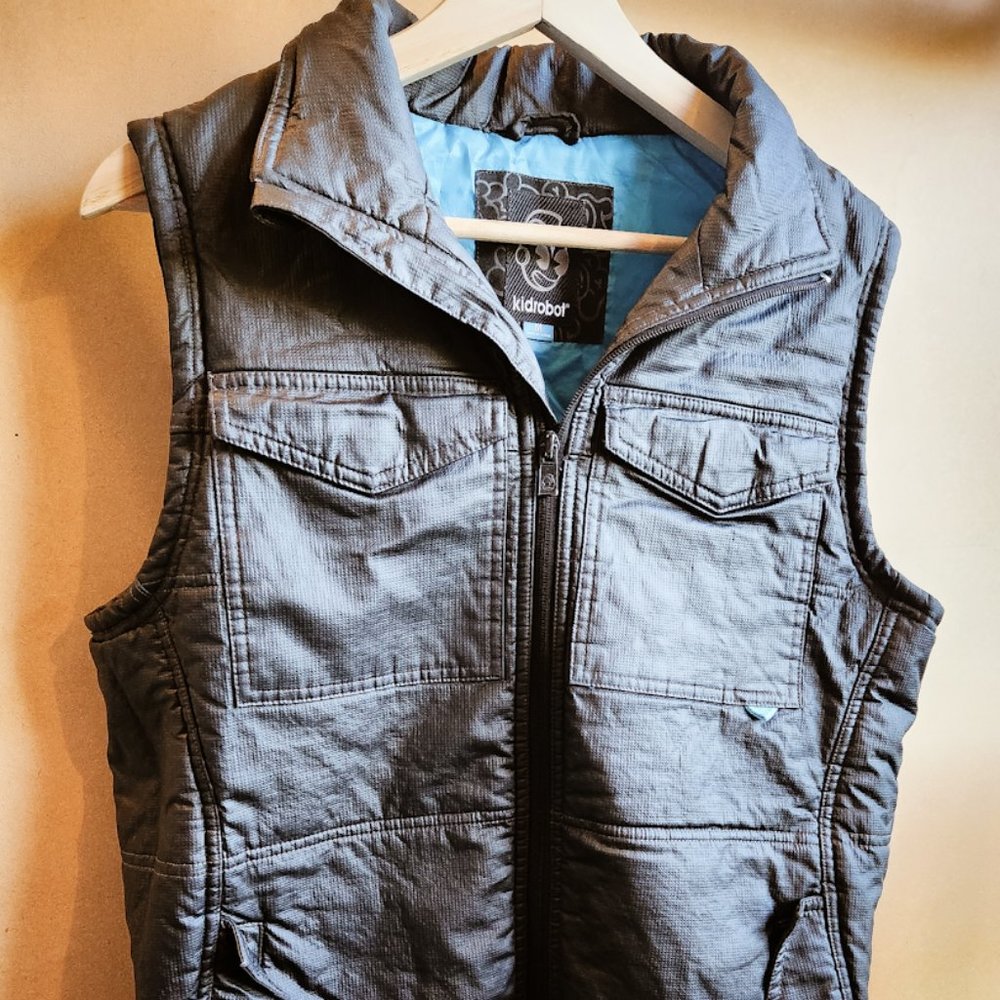 Kid Robot Leather Vest Streetwear